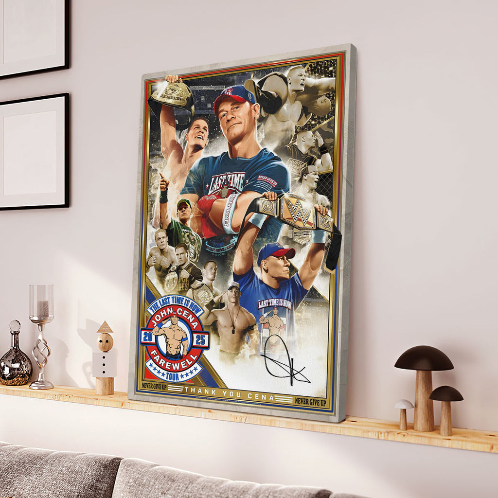 John Cena Rectangle Canvas With Inner Frame – TMTHU2638