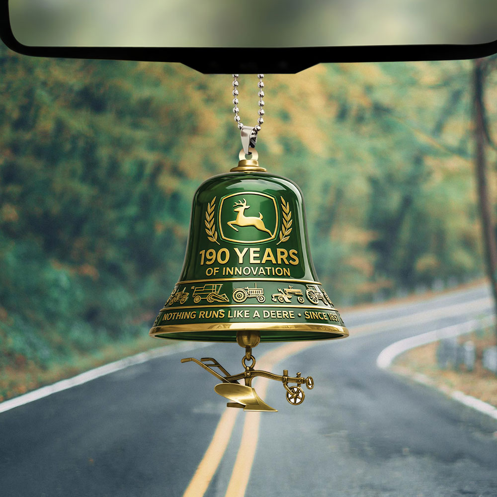 John Deere 160th Anniversary Custom shape 2-sided Acrylic Car Ornament – TATNTN21422