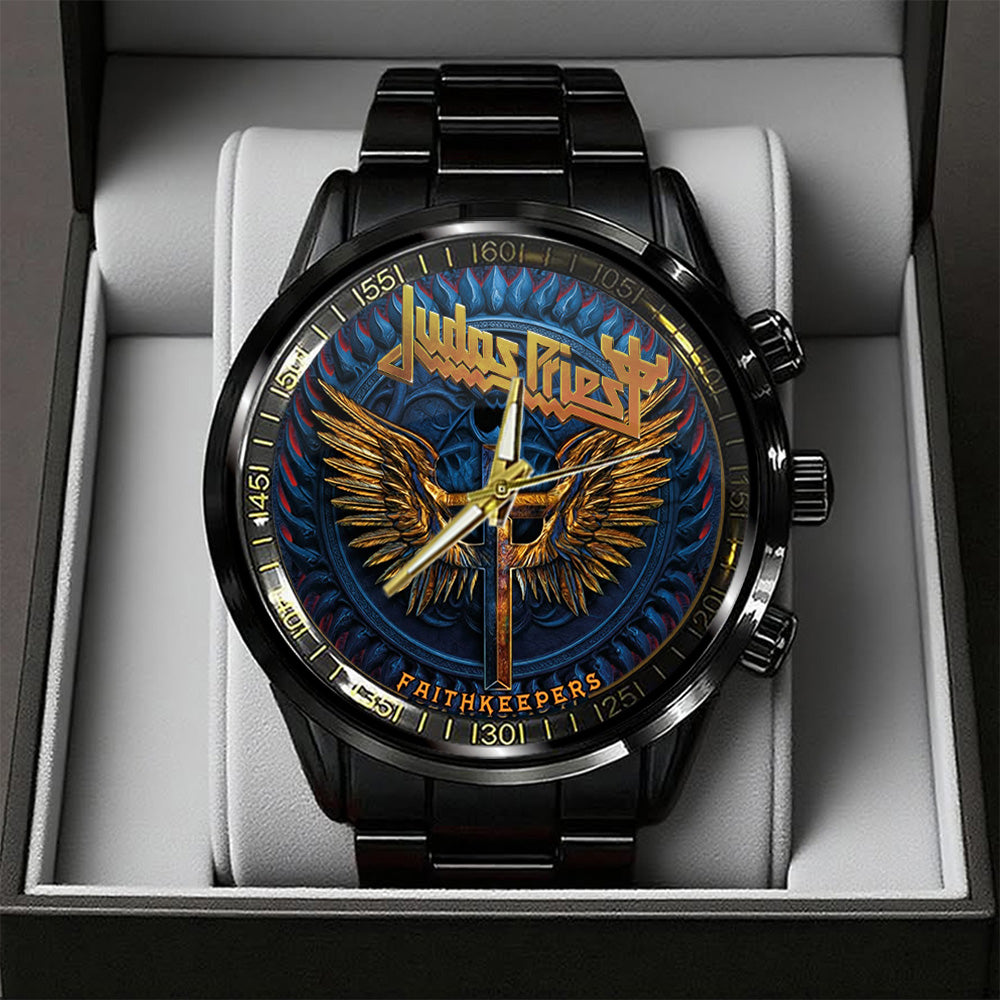 Judas Priest Black Stainless Steel Watch – TANTN19832