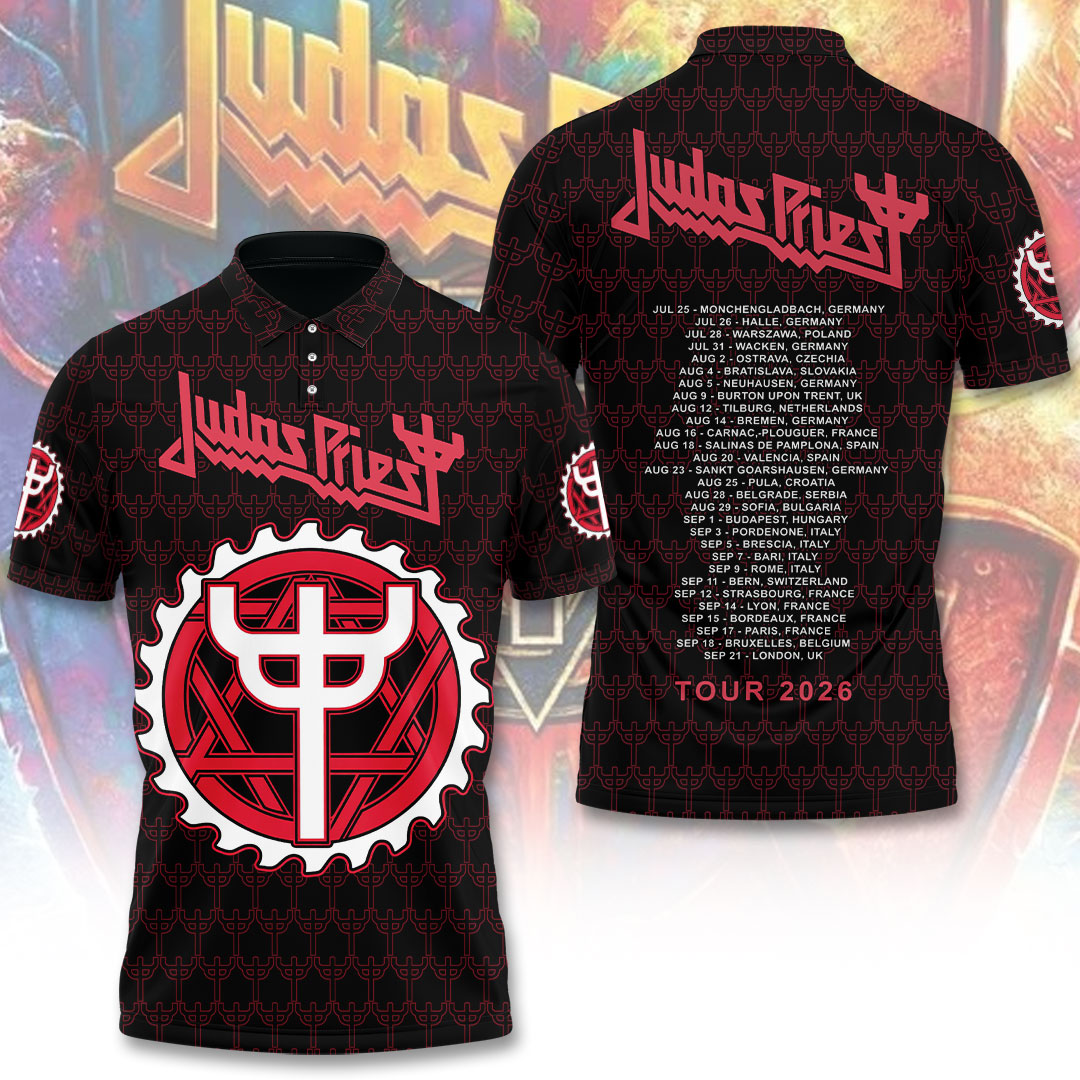 Judas Priest Tour 2026 3D Apparel – TANTN22205