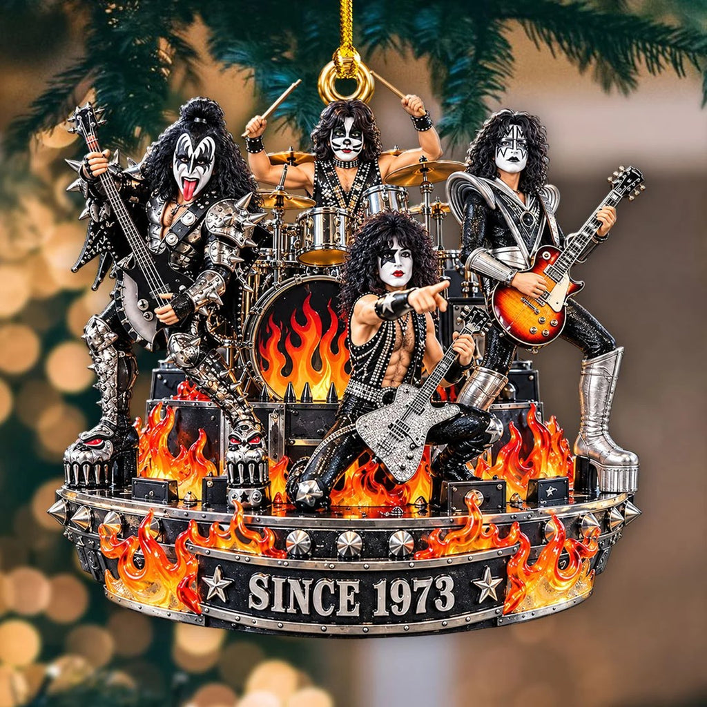 KISS Custom Shape 2-side Printed Acrylic Ornament – HOATT21645