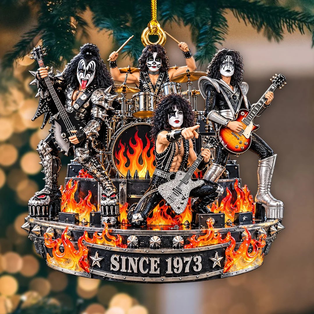 KISS Custom Shape 2-side Printed Acrylic Ornament – HOATT21645