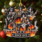 KISS Custom Shape 2-side Printed Acrylic Ornament – HOATT21645