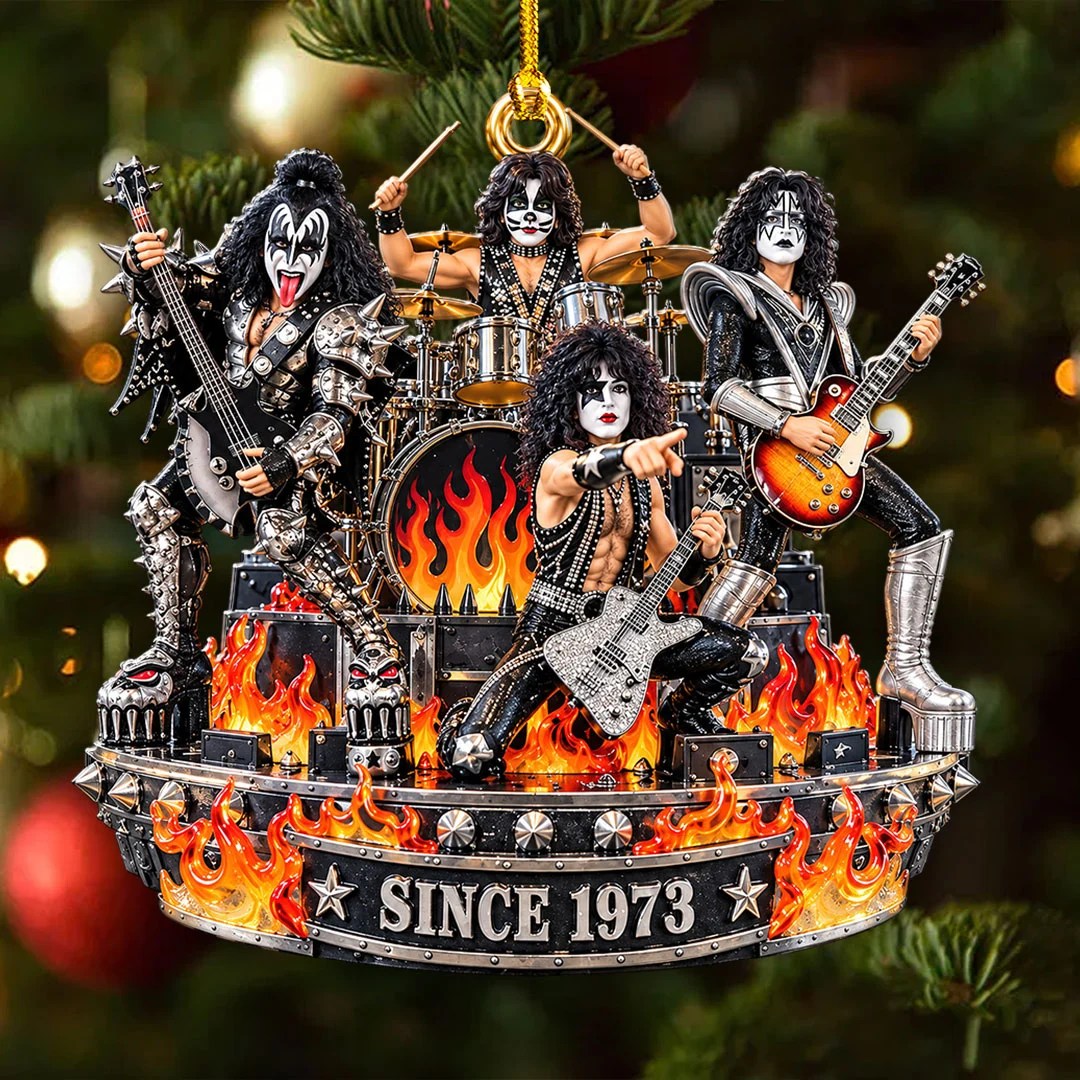 KISS Custom Shape 2-side Printed Acrylic Ornament – HOATT21645