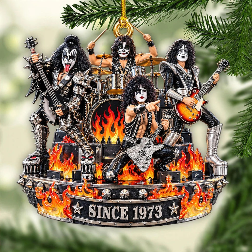 KISS Custom Shape 2-side Printed Acrylic Ornament – HOATT21645