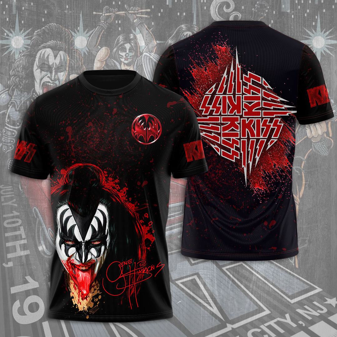 Kiss Band 3D Apparel – GNE 2618