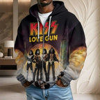 KISS 3D Unisex Waffle Hoodie – TMTHU9077