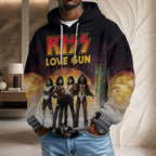 KISS 3D Unisex Waffle Hoodie – TMTHU9077