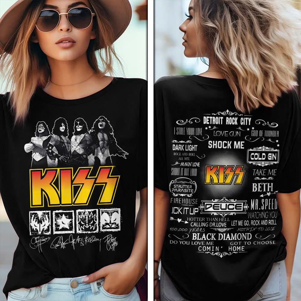 Kiss Band 3D Apparel – GNE 3184