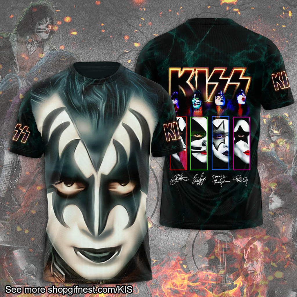 Kiss Band 3D Apparel – HUANNM 2387