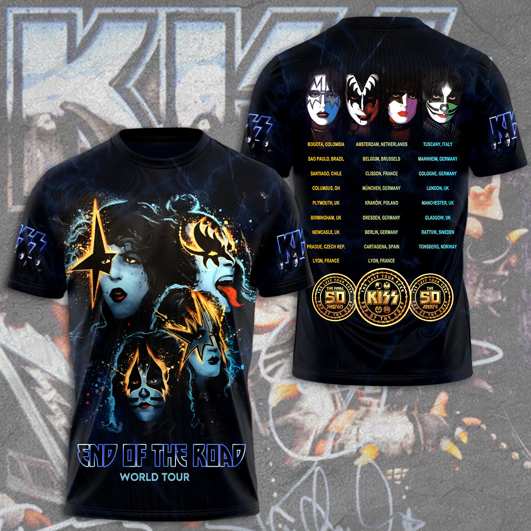 Kiss Band 3D Apparel – HUANNM 2821