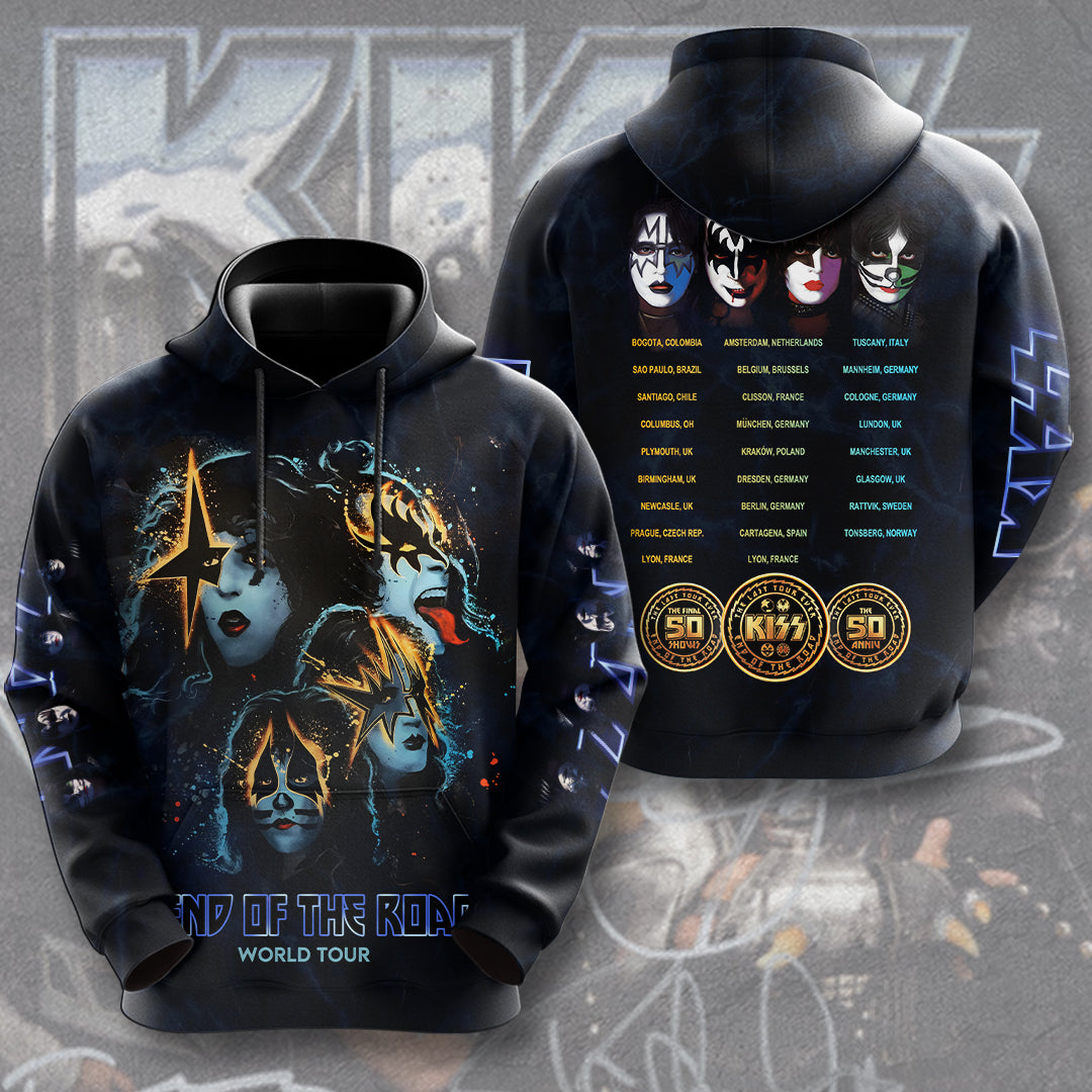 Kiss Band 3D Apparel – HUANNM 2821