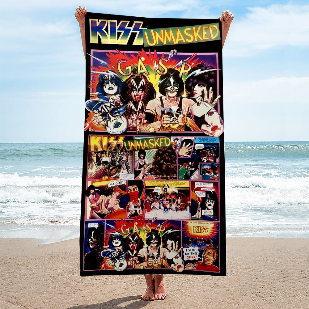 KISS Rectangle Beach Towel – TMTHU7047