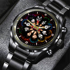 KISS Black Stainless Steel Watch – GNE 986