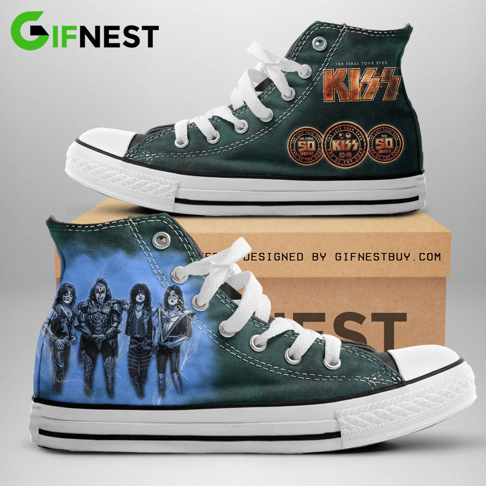 KISS High Top Canvas Shoes – NGHIAVT 0880