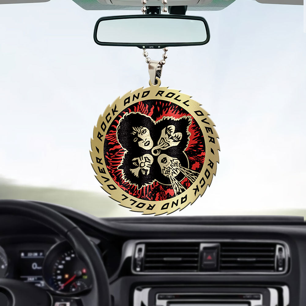 KISS Custom shape 2-sided Acrylic Car Ornament – MAITM15259