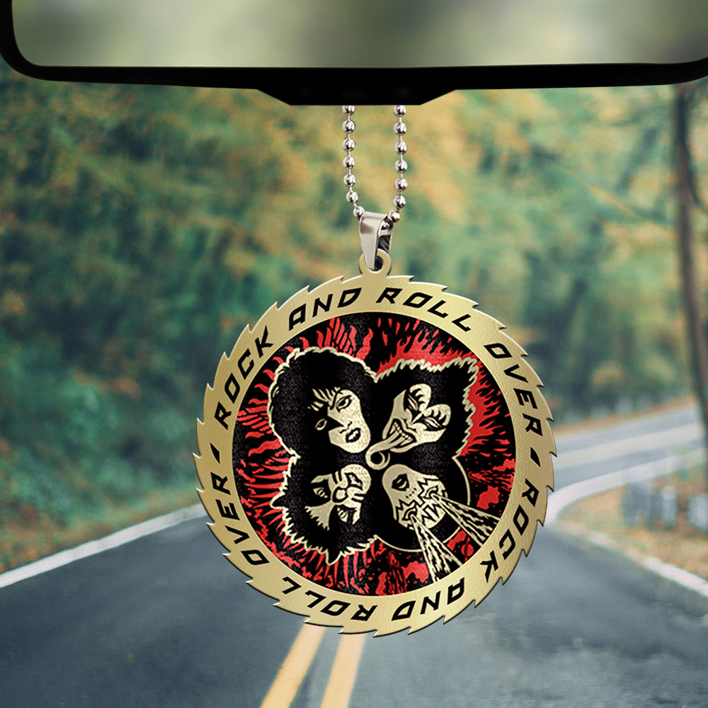 KISS Custom shape 2-sided Acrylic Car Ornament – MAITM15259