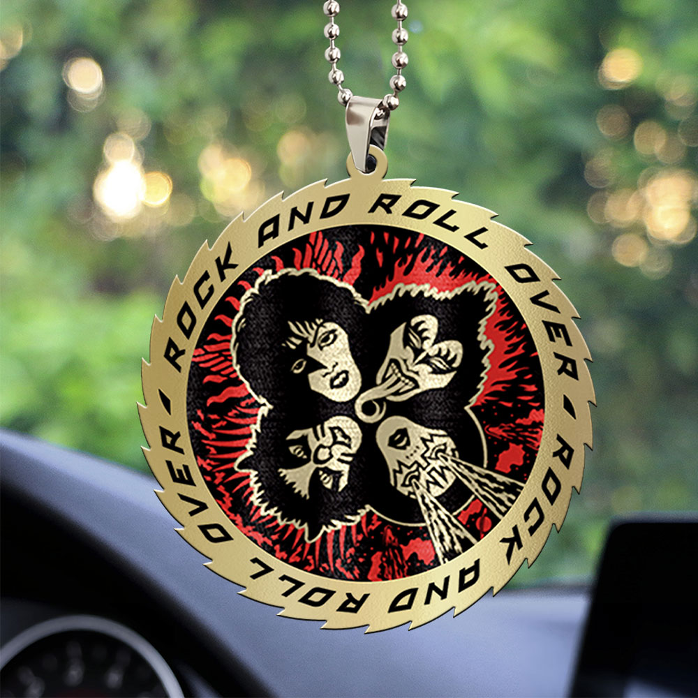 KISS Custom shape 2-sided Acrylic Car Ornament – MAITM15259