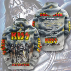 KISS Destroyer 50th Anniversary 2026 3D Apparel – TMTHU5462