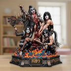 KISS Destroyer 50th Anniversary 2026 Custom Shape Acrylic Plaque – TMTHU7971