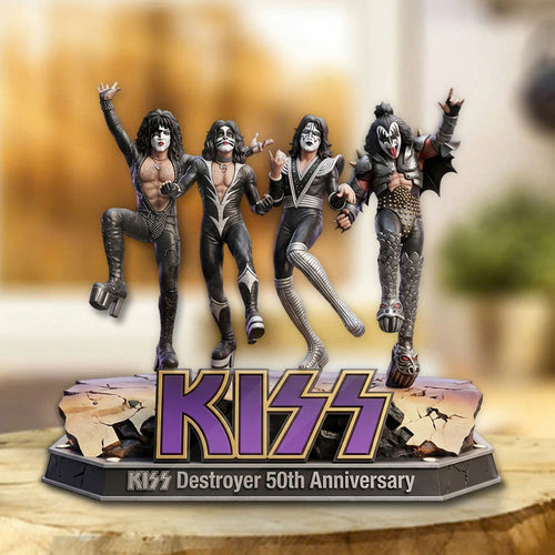 KISS Destroyer 50th Anniversary 2026 Custom Shape Acrylic Plaque – TMTHU4882