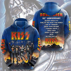KISS Destroyer 50th Anniversary 3D Apparel – TMTHU4897