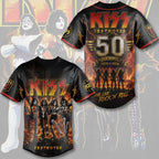 KISS Destroyer 50th Anniversary Baseball Jersey – TMTHU7543