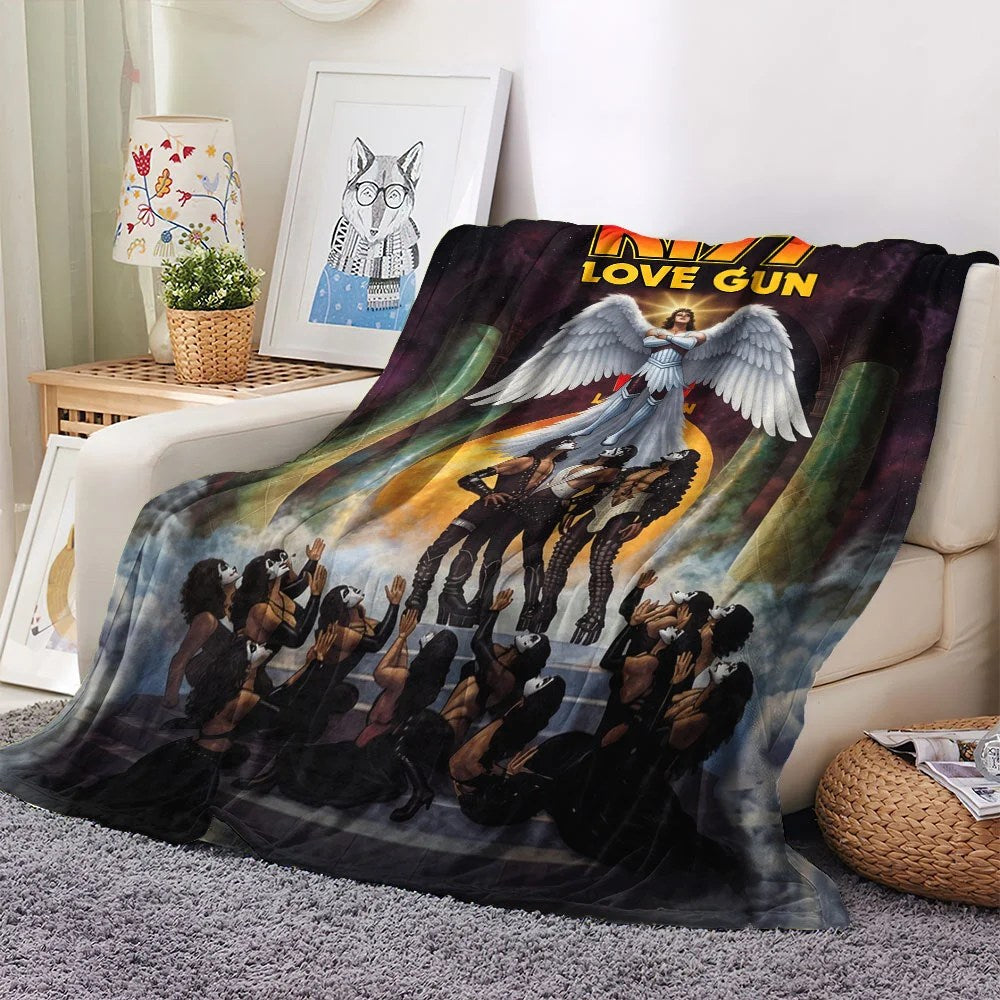 KISS Fleece Blanket – TMTHU9076