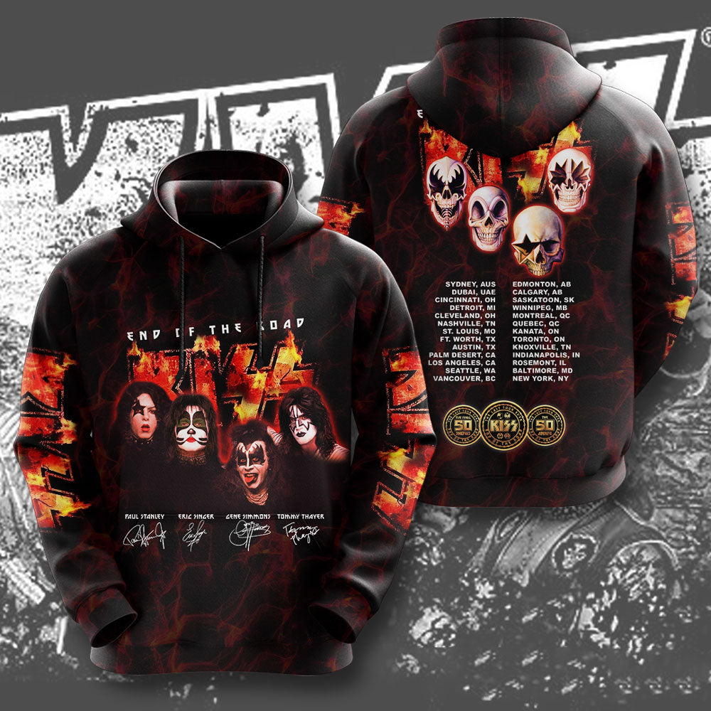 Kiss Band 3D Apparel – NGHIAVT 0666