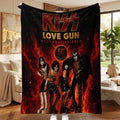 KISS Lovegun 50th Anniversary Fleece Blanket – TMTHU8644