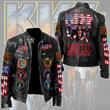 KISS Motorcycle Leather Jacket – TMTHU6396