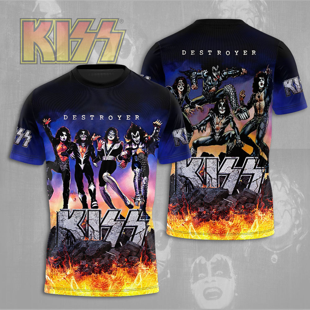 Kiss Band 3D Apparel – GNE NEW229