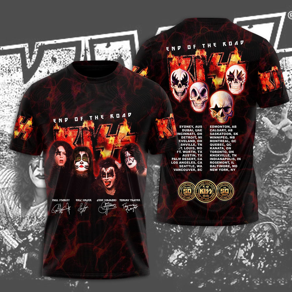 Kiss Band 3D Apparel – NGHIAVT 0666