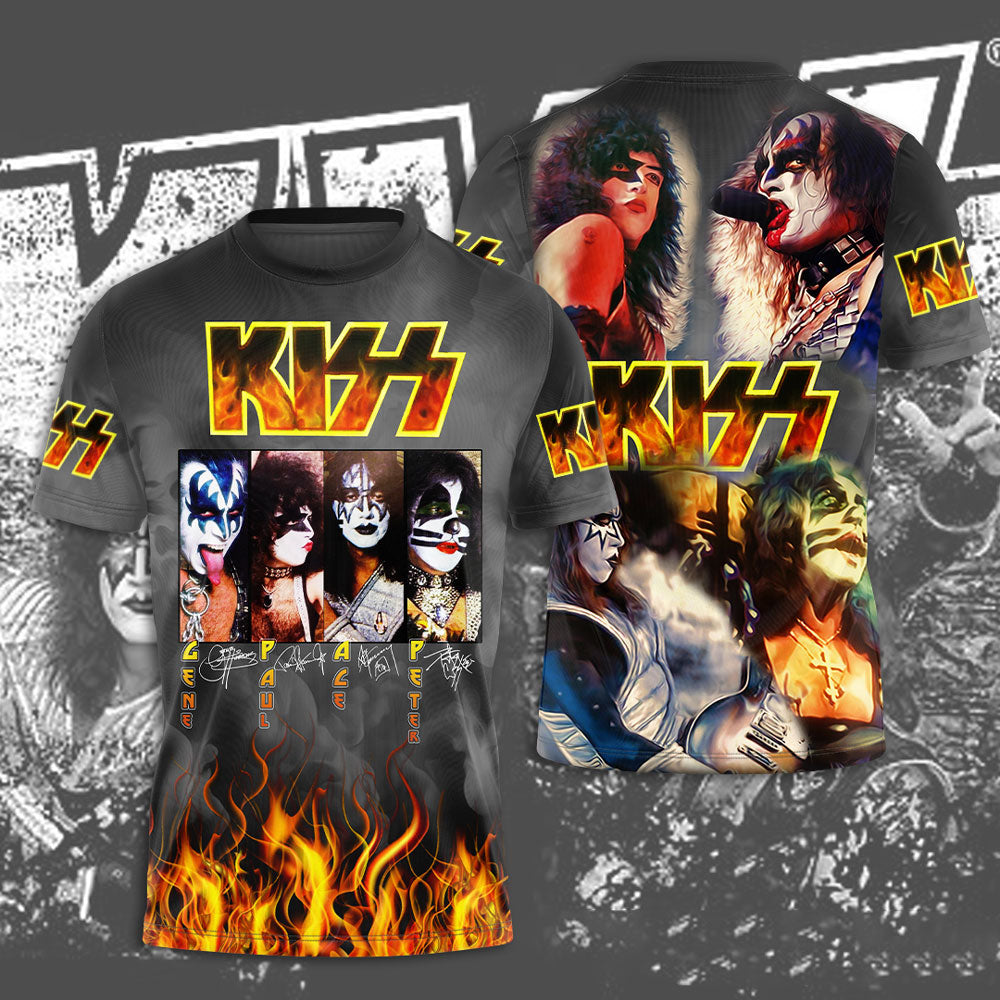 Kiss Band 3D Apparel – NGHIAVT 0668