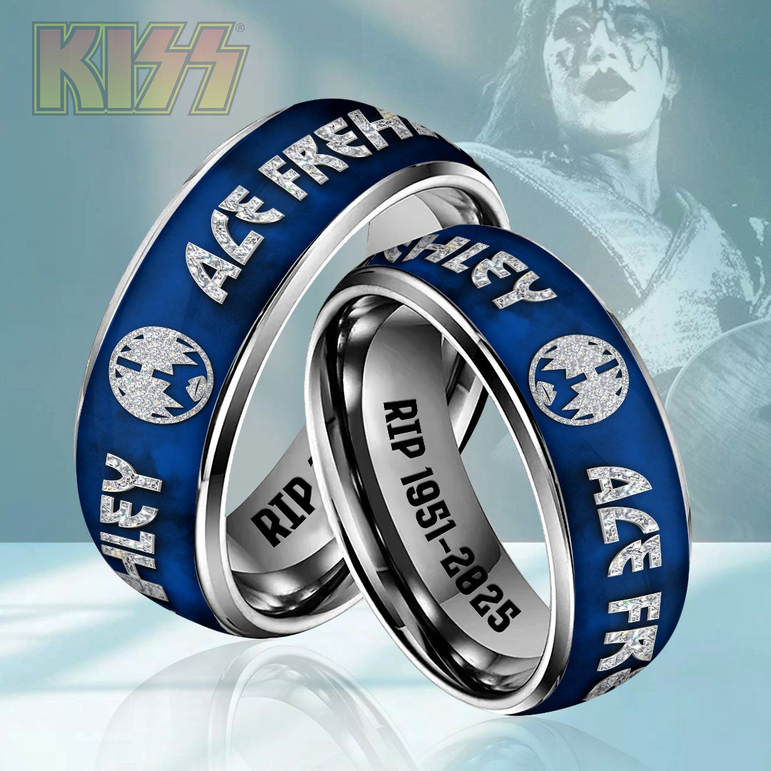 KISS x Ace Frehley Custom Alloy Ring – HOATT13897