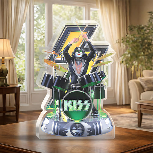 KISS x Peter Criss Custom Shape Acrylic Plaque – HOATT16278