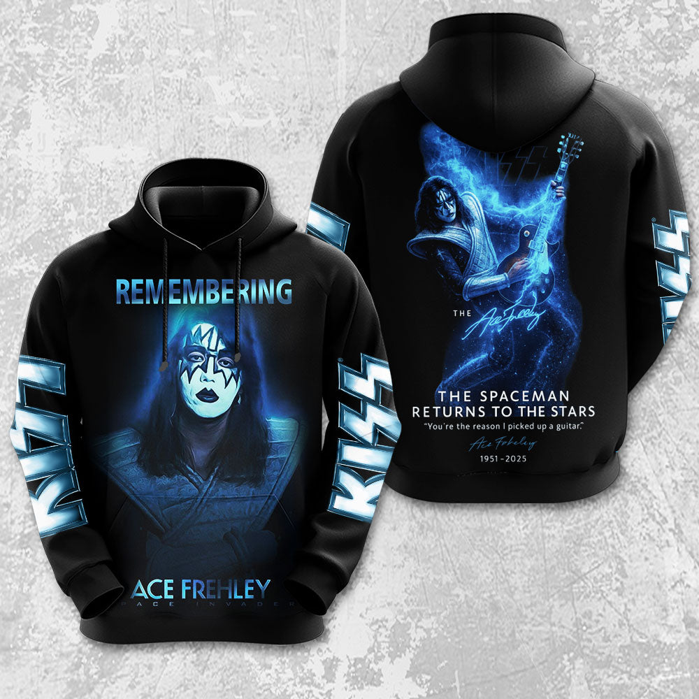 KISS x Ace Frehley 3D Apparel – MAITM13489