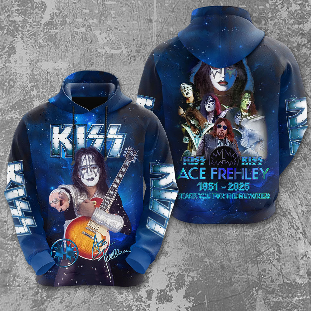 KISS x Ace Frehley 3D Apparel – MAITM13514