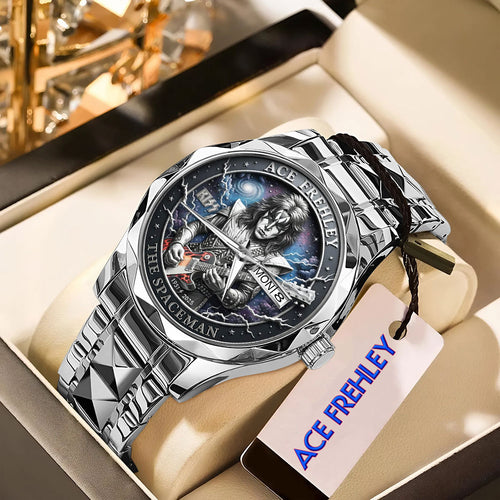 KISS x Ace Frehley Alloy Luxury Quartz Watch – MAITM13482