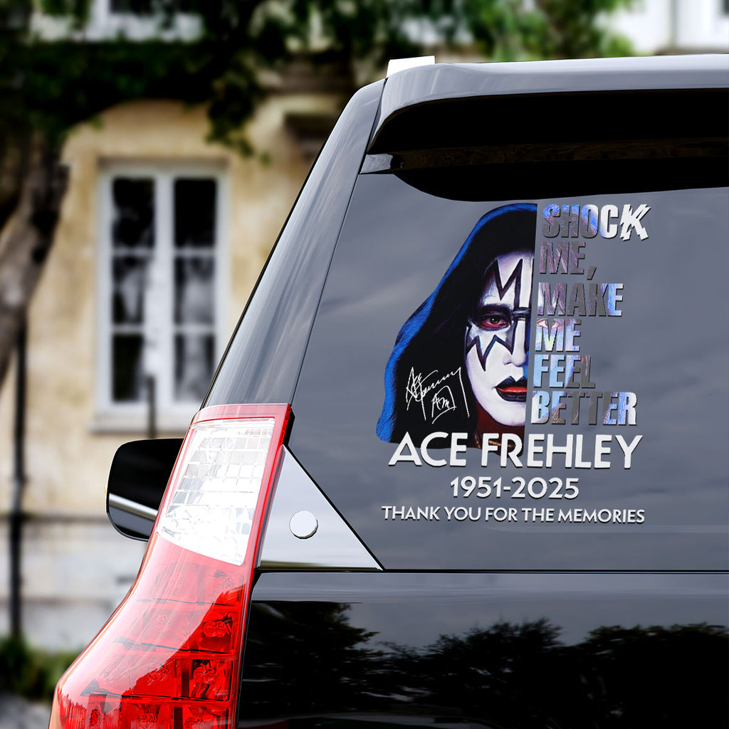 Kiss x Ace Frehley 3D Car Sticker – HOATT13996