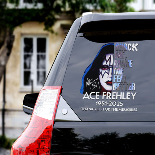 Kiss x Ace Frehley 3D Car Sticker – HOATT13996