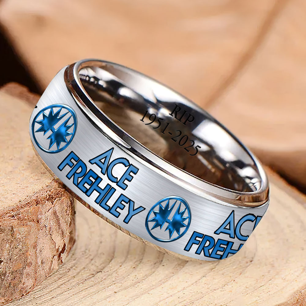 KISS x Ace Frehley Custom Alloy Ring – MAITM13509