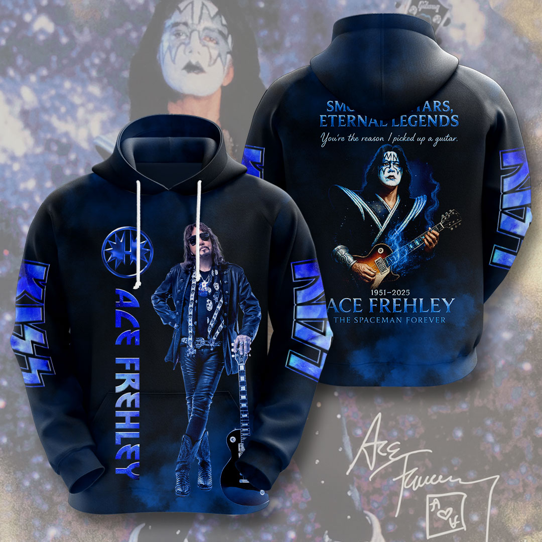 KISS x Ace Frehley 3D Apparel – HOATT13929