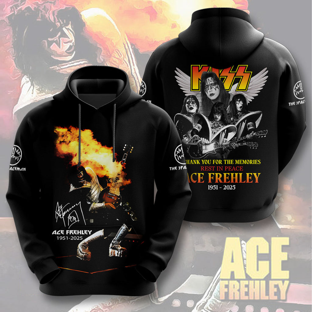 KISS x Ace Frehley 3D Apparel – HOATT14092