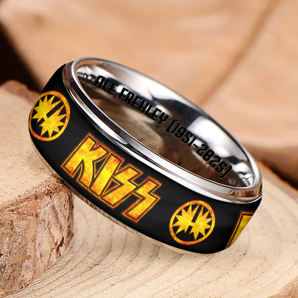 KISS x Ace Frehley Custom Alloy Ring – HOATT14096