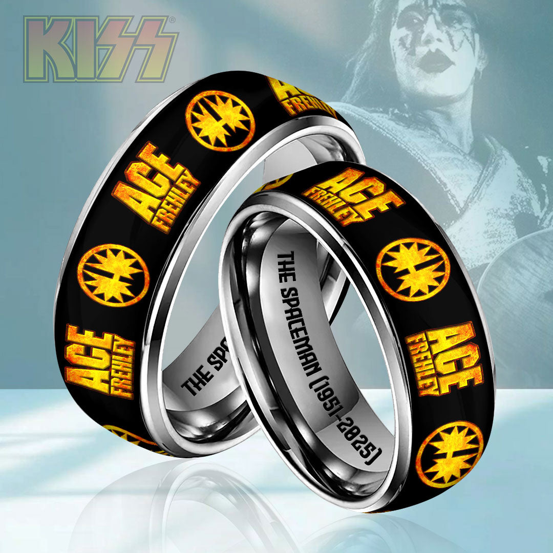 KISS x Ace Frehley Custom Alloy Ring – HOATT14121