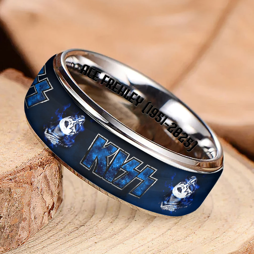 KISS x Ace Frehley Custom Alloy Ring – HOATT14150