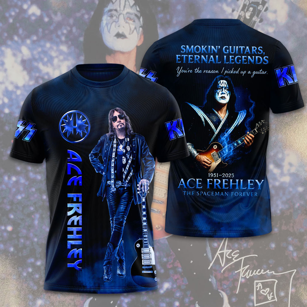 KISS x Ace Frehley 3D Apparel – HOATT13929