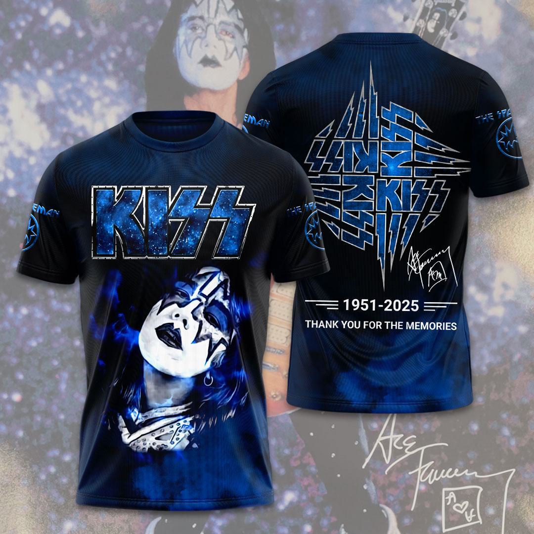 KISS x Ace Frehley 3D Apparel – HOATT13954