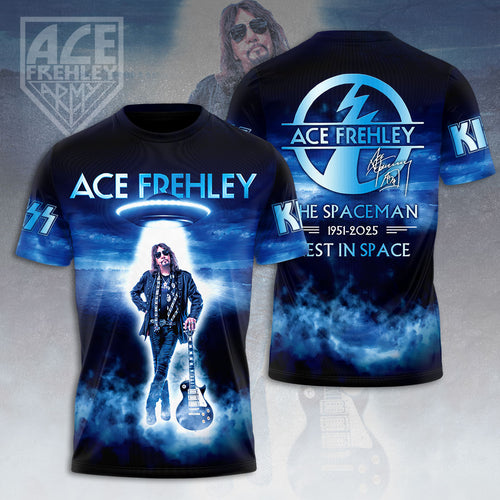 KISS x Ace Frehley 3D Apparel – HOATT13968